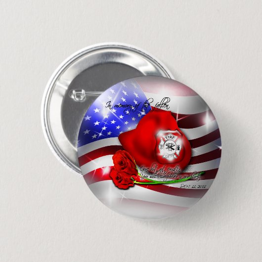 9/11 Memorial Button (Voorkant /achterkant)