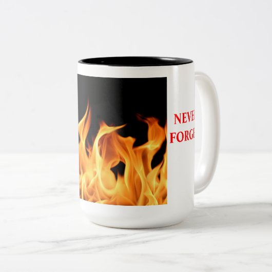 9/11 Memorial Coffee Mok (Voorkant rechts)