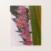 9-11 Memorial Flags. Legpuzzel (Verticaal)