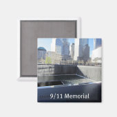 9/11 Memorial Magneet (Voorkant / Achterkant)