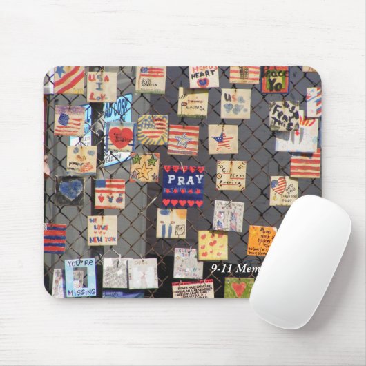 9-11 Memorial Mousepad Muismat (Met muis)