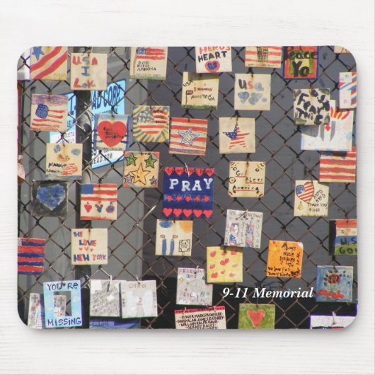 9-11 Memorial Mousepad Muismat (Voorkant)
