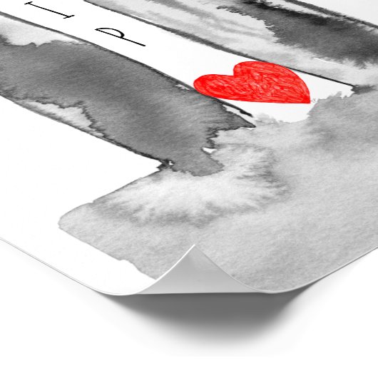 9-11 Memorial Poster World Trade Center (Hoek)