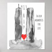 9-11 Memorial Poster World Trade Center (Voorkant)