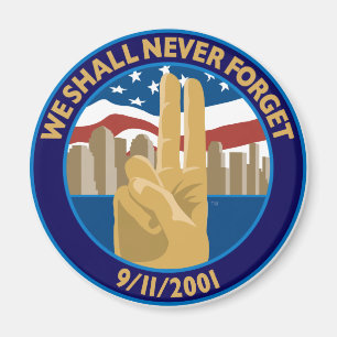 9/11 Memorial Symbol Magnet