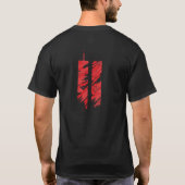 9/11 Memorial - We zullen nooit T-Shirt vergeten (Achterkant)