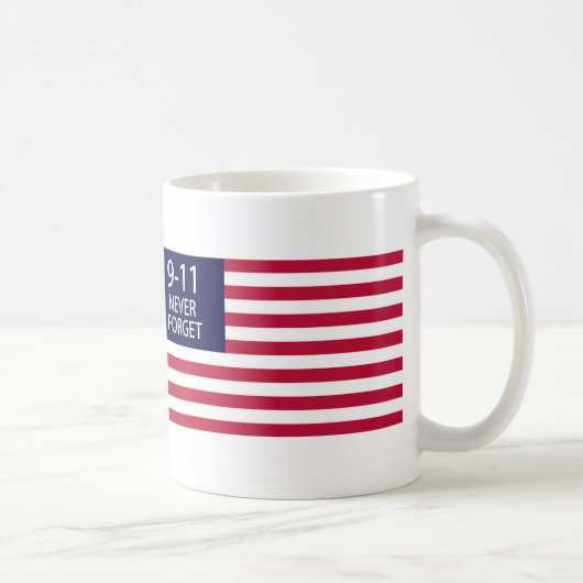 9-11 NOOIT VERGETEN KOFFIEMOK (Rechts)