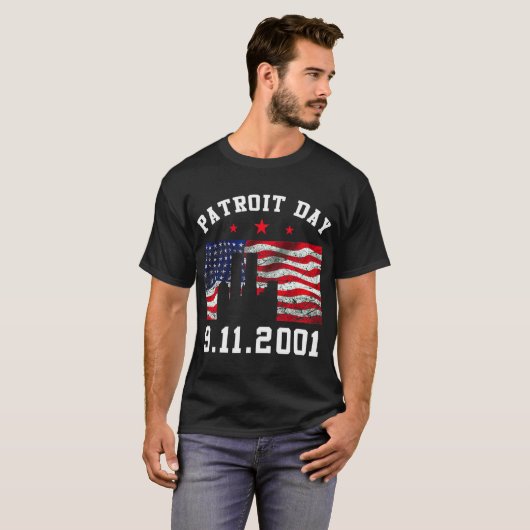 9-11 Patriot Day T-Shirt (Voorkant volledig)