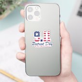 9.11 Patriotdag; we zullen nooit vergeten Sticker (Telefoon)