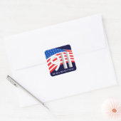 9/11 september 11 - Vergeet nooit Stickers (Envelop)