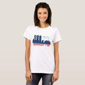 9/11 september 11 WTC - Dames Ringer T-shirt (Voorkant volledig)