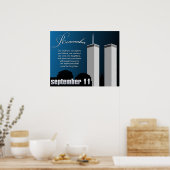 9/11 september 11 - WTC Herdenking Poster (Keuken)