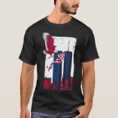 9 11 Vergeet nooit 9 11 Memorial _by T-Shirt (Voorkant)