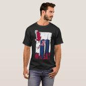 9 11 Vergeet nooit 9 11 Memorial _by T-Shirt (Voorkant volledig)