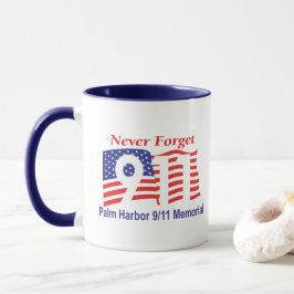 9-11 Vergeet nooit Mok
