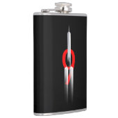 9 11 Vergeet nooit te herinneren 9.11.2001 Memoria Heupfles (Rechts)