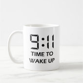 9/11 Wake Up Mug Koffiemok (Links)