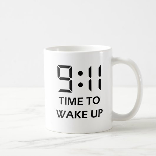 9/11 Wake Up Mug Koffiemok (Rechts)
