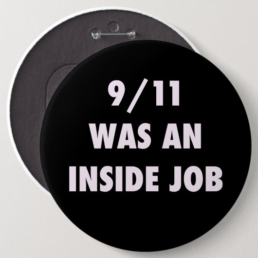 9 11 WAS EEN BINNENVAART BUTTON (Voorkant /achterkant)