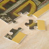 9-11 was vast zwart legpuzzel (Zijkant)