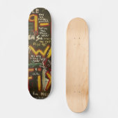 9-11 was vast zwart persoonlijk skateboard (Voorkant)
