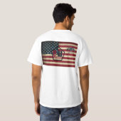 9-11 WE VERGETEN NOOIT K9 SAR T-Shirt (Achterkant volledig)