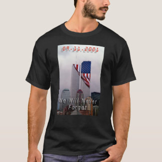 9-11 - We zullen nooit vergeten T-shirt