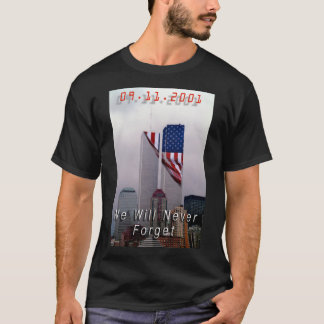 9-11 - We zullen nooit vergeten T-shirt