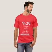 9:29 T-SHIRT (Voorkant volledig)