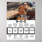 9-2-5 gedicht poster (Voorkant)