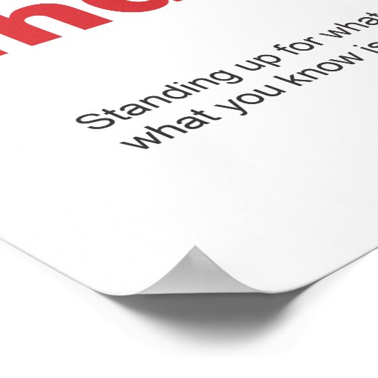 9-2 Generic Taekwon-Do Poster Tenets (Hoek)