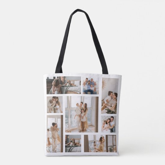 9 Aangepaste foto-inkuilzakken Tote Bag (Achterkant)