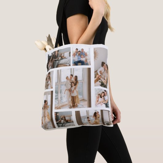 9 Aangepaste foto-inkuilzakken Tote Bag (Dichtbij)