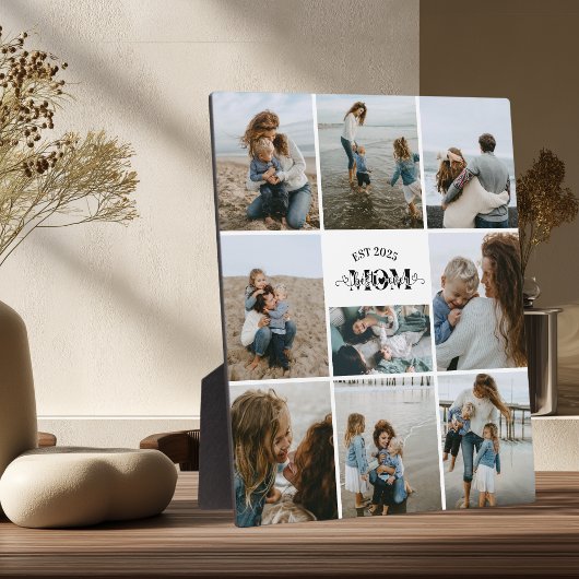 9 Aangepaste Fotocollage Beste Moeder Ooit Fotoplaat