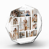 9 Aangepaste fotocollage bewerkbaar Fotoblokken (Links)