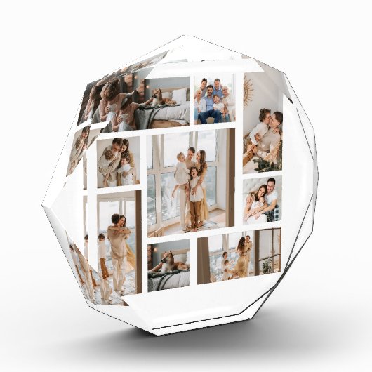 9 Aangepaste fotocollage bewerkbaar Fotoblokken (Links)