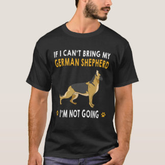 9 Als ik mijn Duitse herder niet mee kan brengen, T-shirt