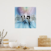 9 Angelische invloeden - 72 Namen van God Poster (Keuken)