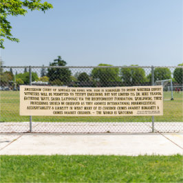 9 april 2026 Gerechtshof Amsterdam Spandoek