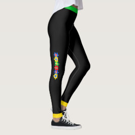 # 9 Autisme bewustzijn - Leggings