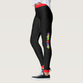 # 9 Autisme Bewustzijn - Leggings (Links)