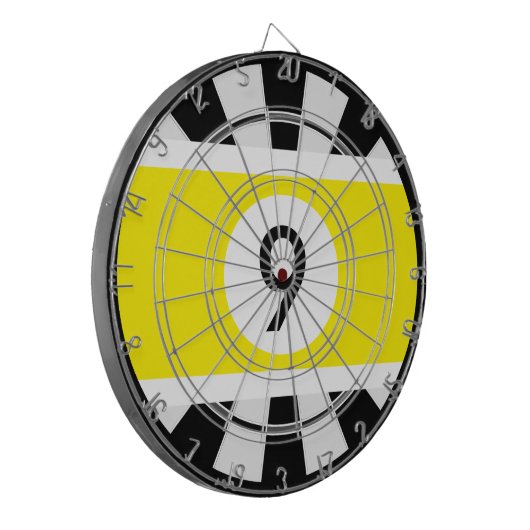 9-ball biljart UW NUMMER Dartbord (Voorkant Links)