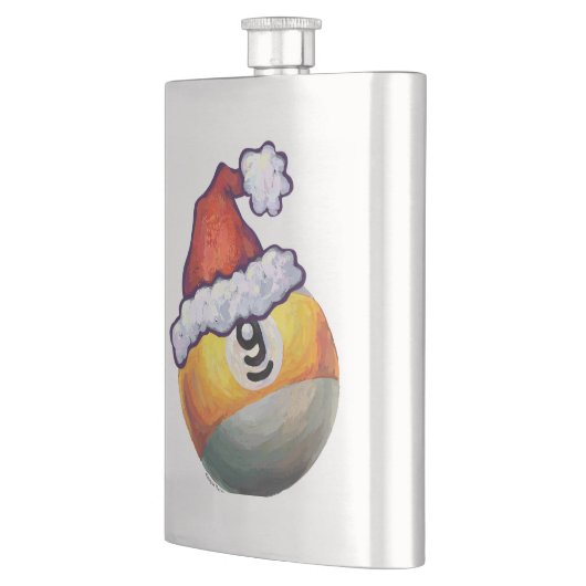 9-ball kerstrood Pet Flacon (Links)