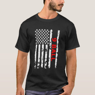 9 Ball Pooltafel Biljart Cadeau T-shirt