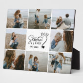 9 Best Stepmom Ever Custom Photo Collage  Fotoplaat (Zijkant)