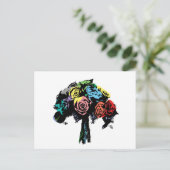 9.bouquet briefkaart (Staand voorkant)