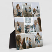 9 Boy Mama Custom Photo Collage Fotoplaat (Zijkant)