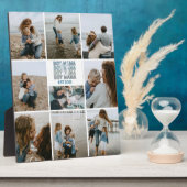 9 Boy Mama Custom Photo Collage Fotoplaat (Zijkant)