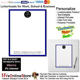 9 Business Blue Logo Letterhead Business Brand  Briefhoofd