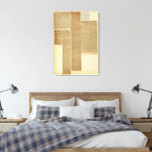 9 Clippings Canvas Afdruk (Insitu (Slaapkamer))